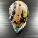 Painted stoneware snail