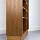Large vintage teak bookshelf by Hundevad & Co., 1960s