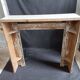 Dressing fireplace white wood