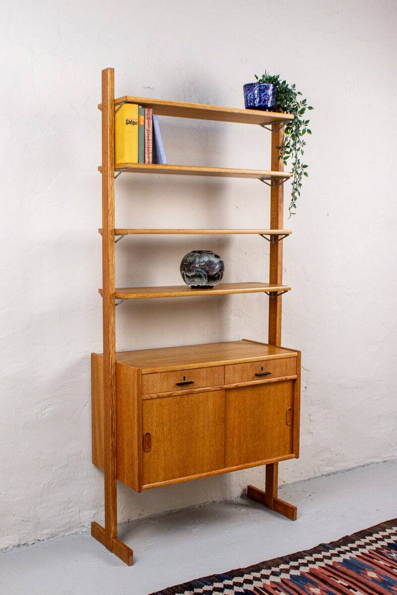 Bibliothèque Mid-Century en Chêne de Ikea, 1960s