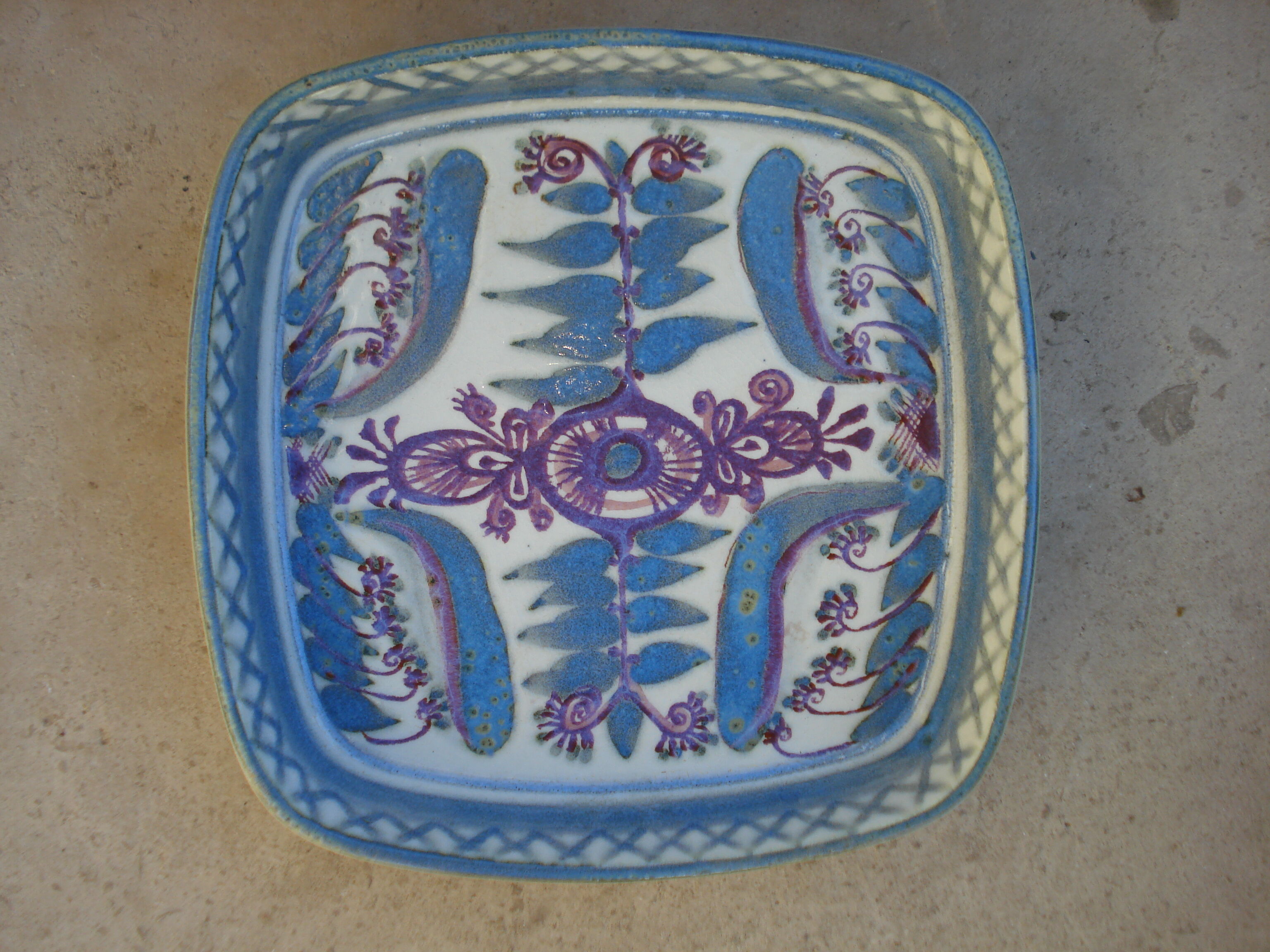 Vide-poche en porcelaine Jorgen Mogensen pour Royal Copenhagen 1960/1969 Danemark