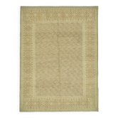 Tapis Oushak en laine noué à la main turc 253 cm x 340 cm