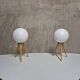 Mid-Century Tripod Table Lamp, ÚĽUV, 1960s, Czechoslovakia