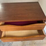 Vintage modernist teak sideboard