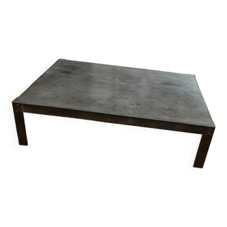 Table basse béton style industriel