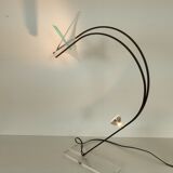 Plexiglas and metal lamp from Relco Milano, Italy 1980s