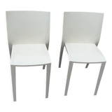 2 chairs Philippe starck slick -slick