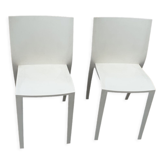 2 chairs Philippe starck slick -slick
