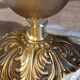 chic retro table lamp glass spindle diamond tip