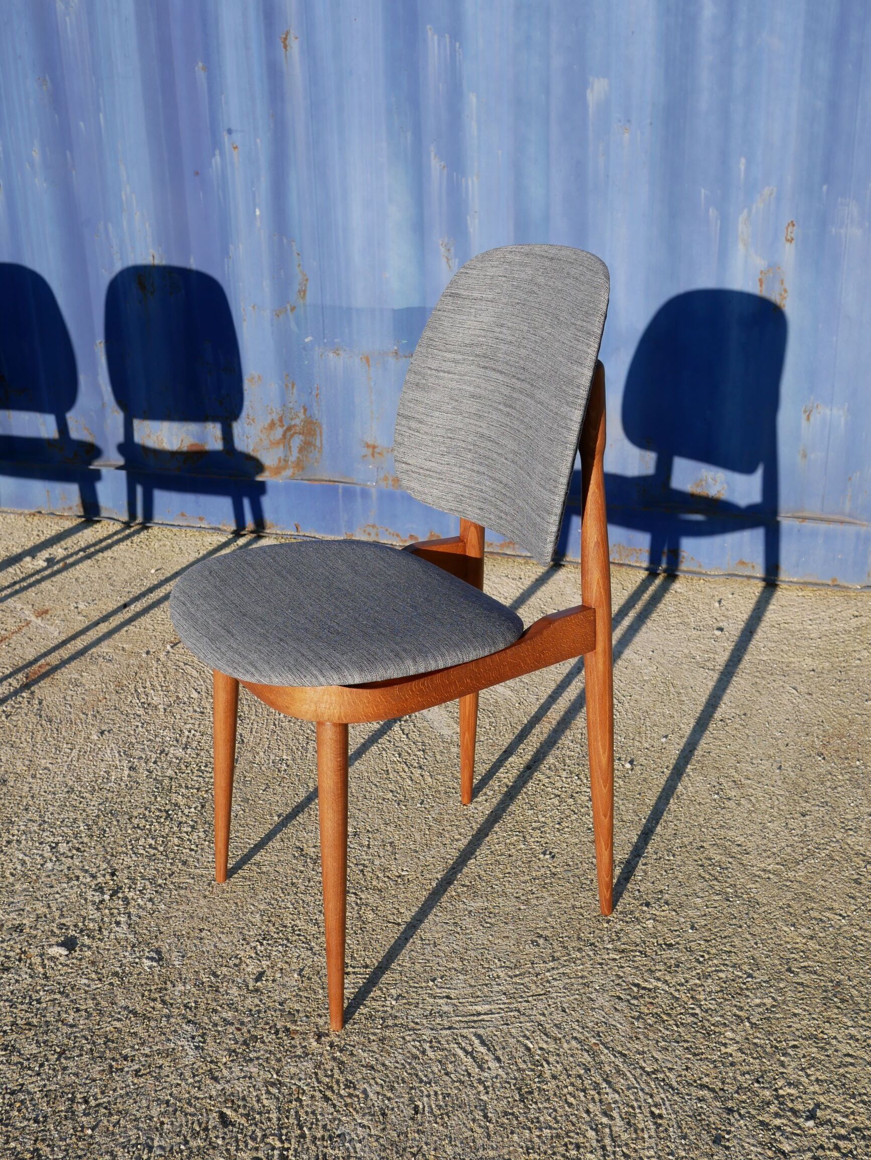 Set of 6 chairs "pegase" by baumann, 60 years