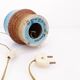 Scandinavian ceramic desk or bedside lamp, Inger Persson for the