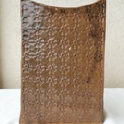 Brown ceramic vase