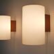 Pair of wall light vintage Uno & Osten Kristiansson for Luxus 1970