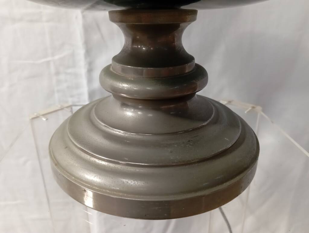 Philippe Barbier metal lamp from the 70s