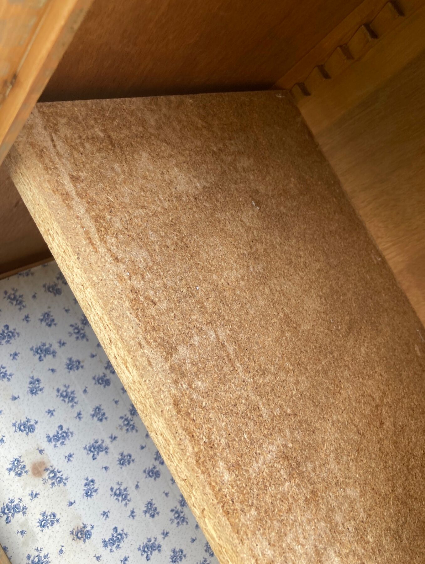 Vintage glazed Parisian wardrobe