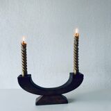 Bougeoir design double
