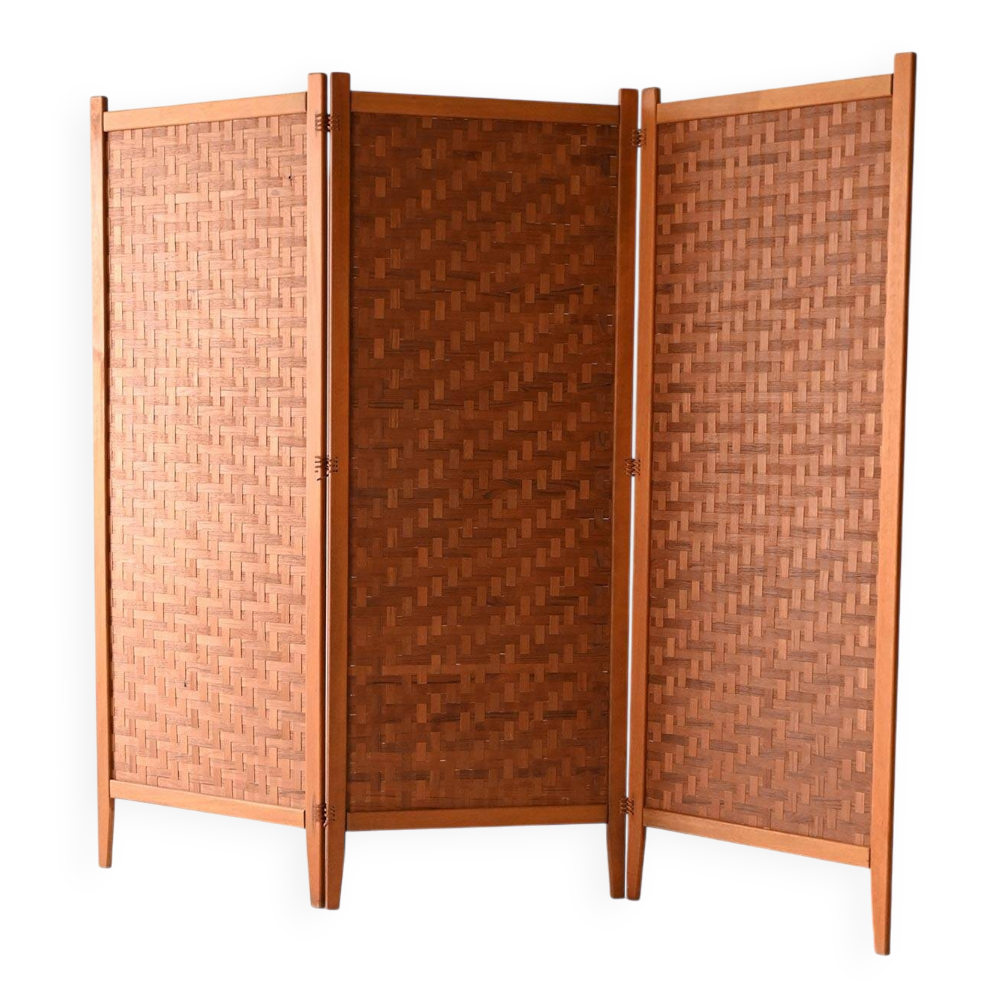 Scandinavian Spåna teak screen 1950s/60s