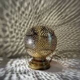 Brass lamp, Moroccan brass lamp, Moroccan lampshade, pendant lamp