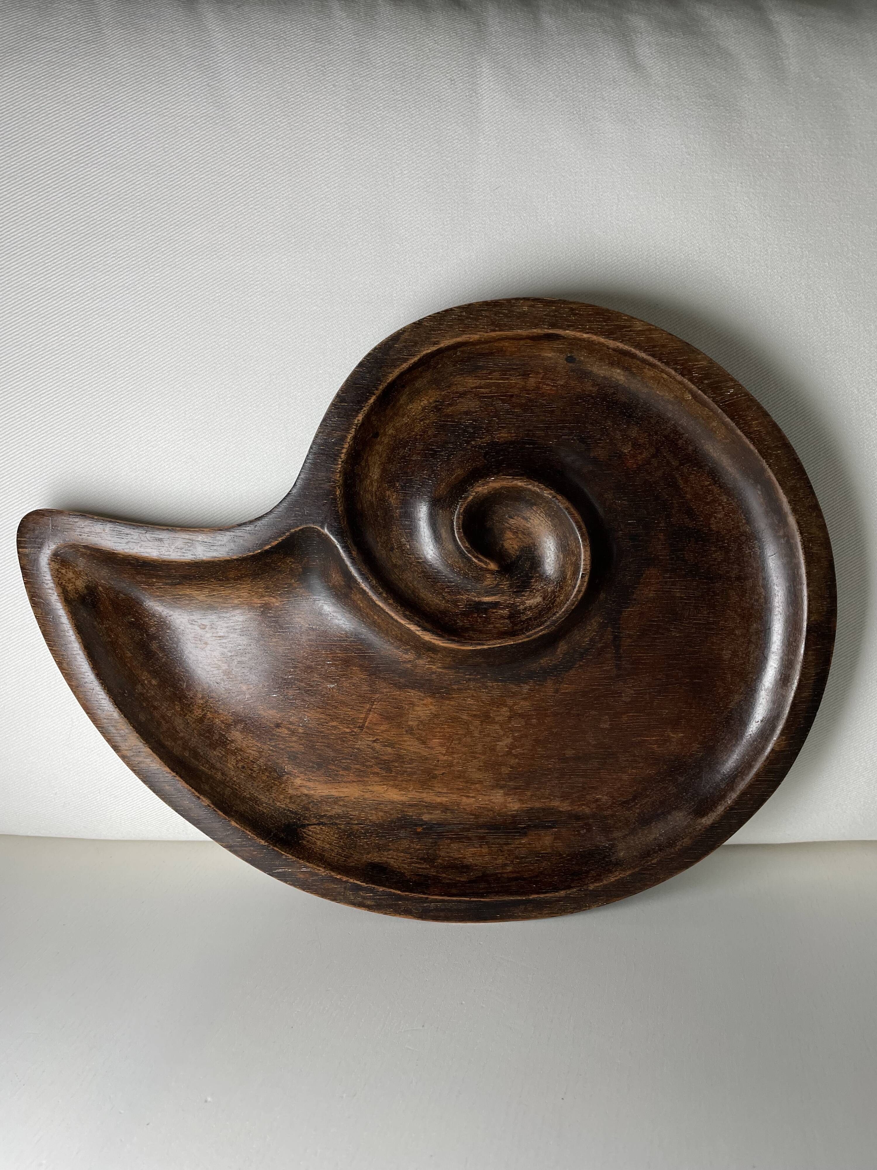 Plateau en bois vintage