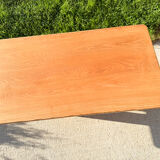 Large solid elm coffee table