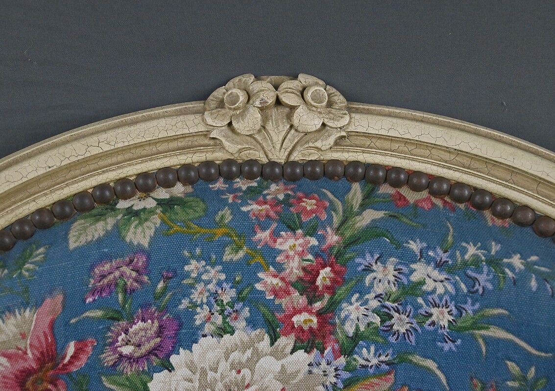 Fauteuil cabriolet, style Louis XV – fin XIXe