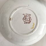 2 polychrome ironstone coffee cups Choisy le Roi