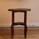 Elegant Art Deco side table from the 1940s.