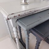 Wooden pull-out tables