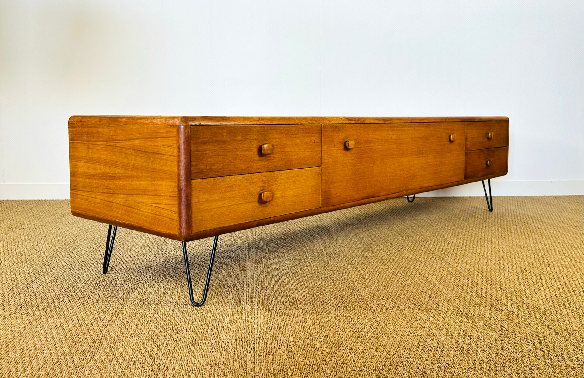 Enfilade scandinave en teck 1960
