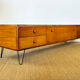 Enfilade scandinave en teck 1960