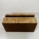 De Sede style storage bench, leather patchwork, 1970s design