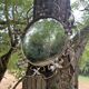 Vintage witch's eye mirror 43 cm, 1960s