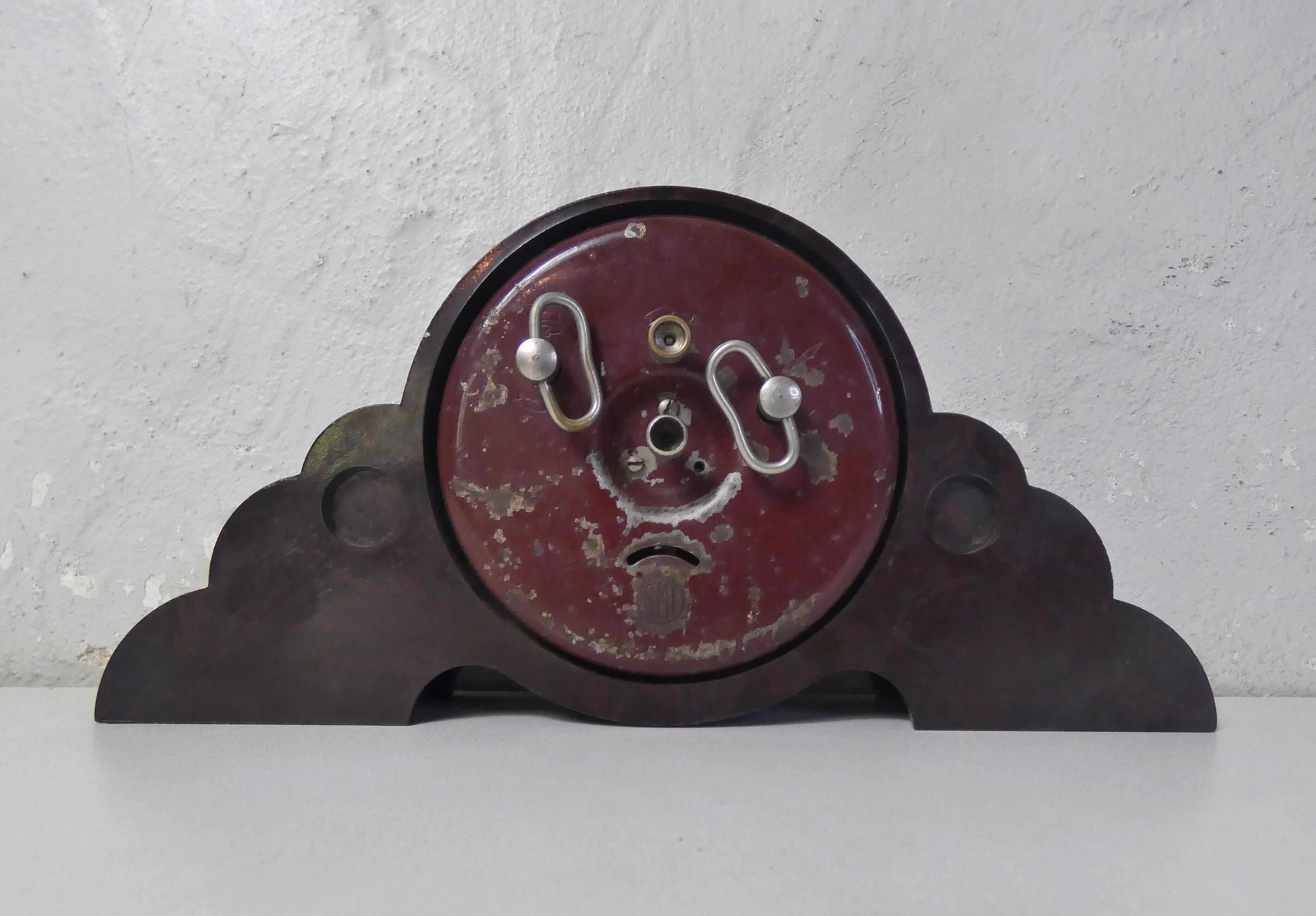 Vintage alarm clock in bakelite smi marseille