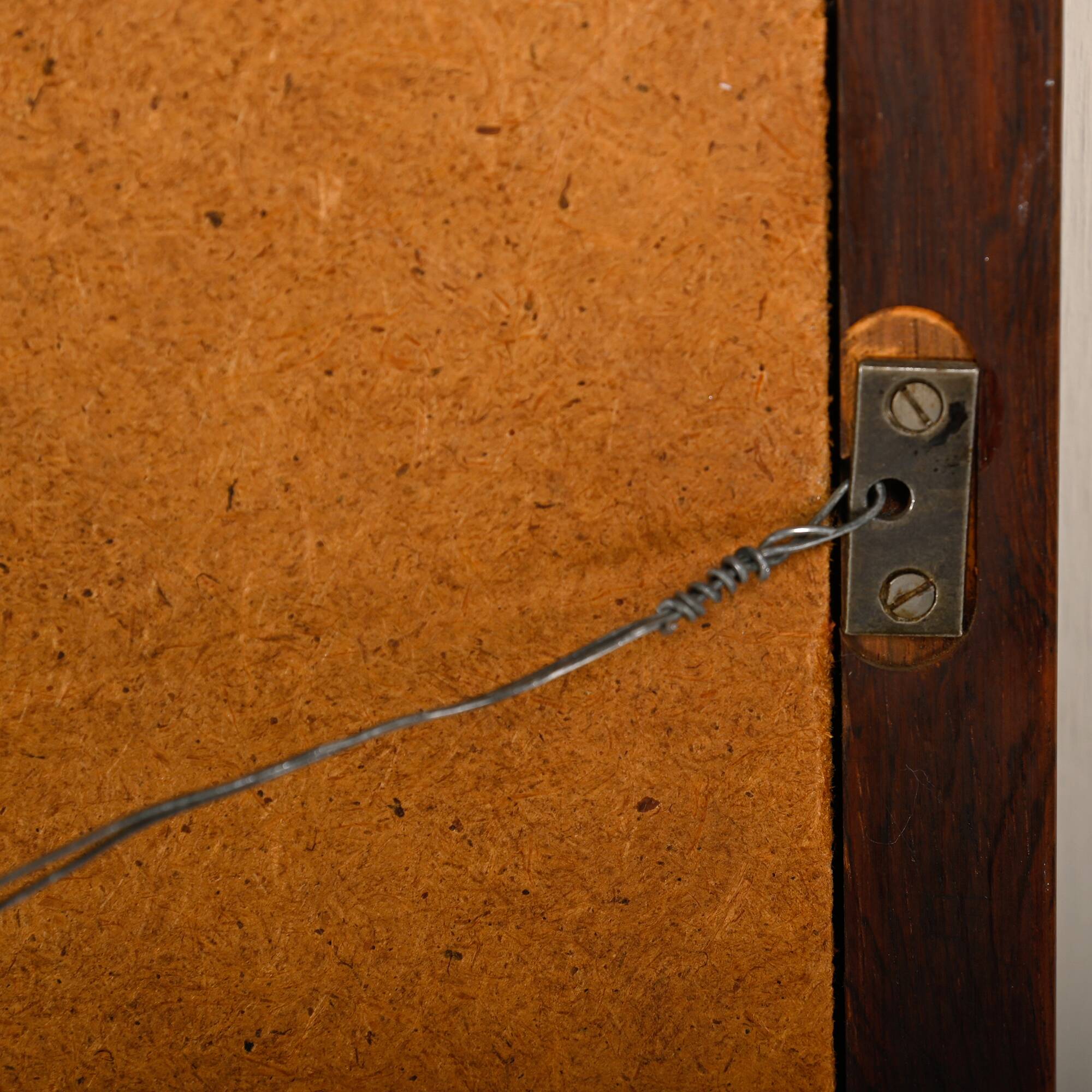 Kai Kristiansen Wall Mirror Model 166 in Rosewood for Aksel Kjersgaard