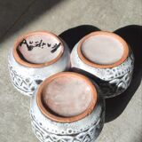 Tripod ceramic bowls by Jean Austruy from the 1950s/60s.