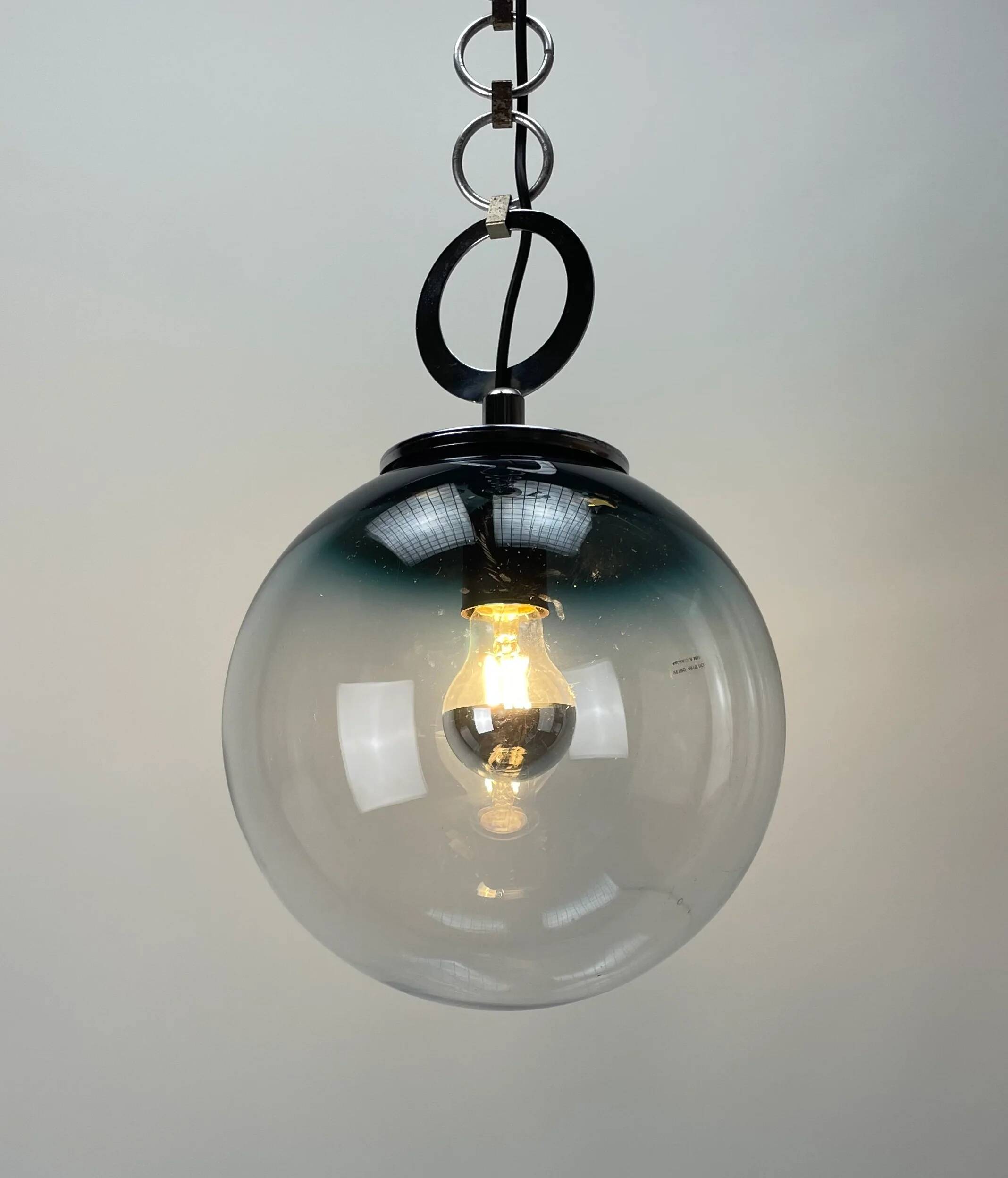 Murano glass pendant by VETRO Italy 1960