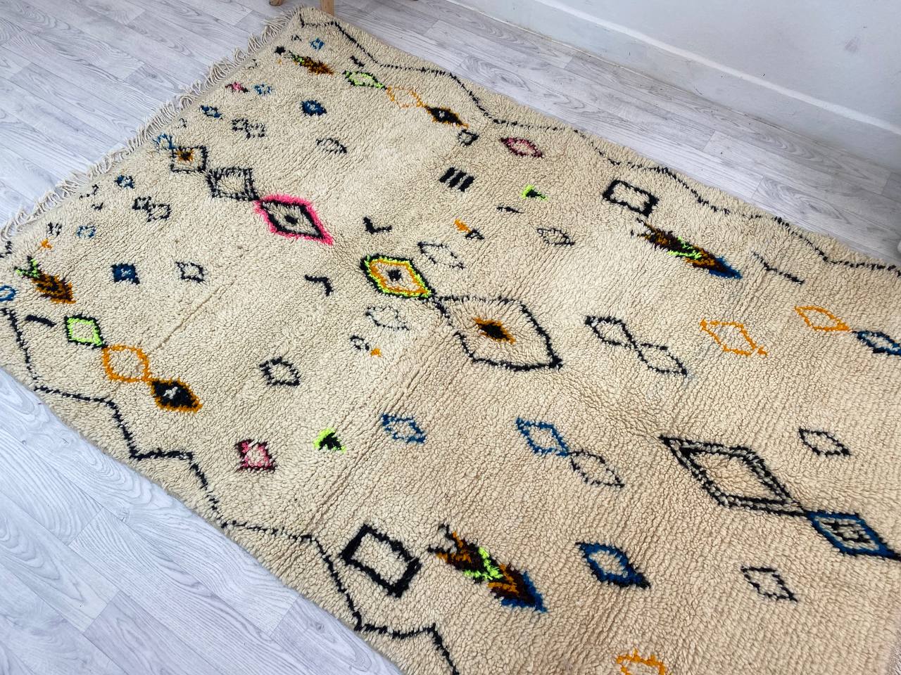 Tapis berbère marocain fait main  230 x 150 CM