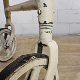 Vintage large metal hospital trolley linen nurse cart