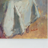 Female Nude, Oil on Plate, 39 x 49 cm
