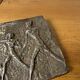 Bronze bas-relief mid-20th century