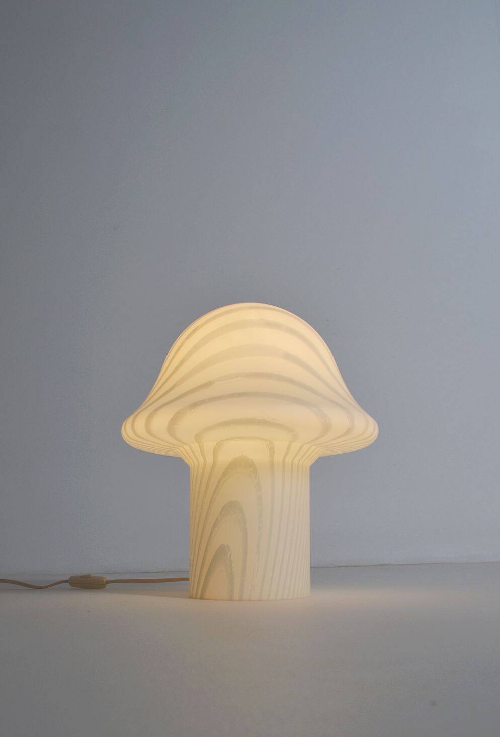 Lampe Champignon XL Zebra Vintage de Peill & Putzler, 1970s