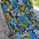 60s/70s chaise longue with floral fabric