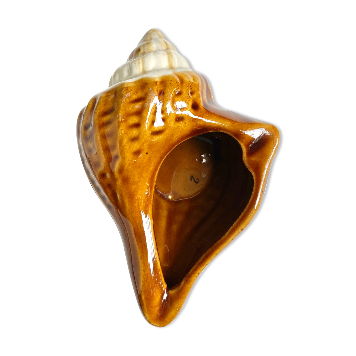 Vintage shell ashtray