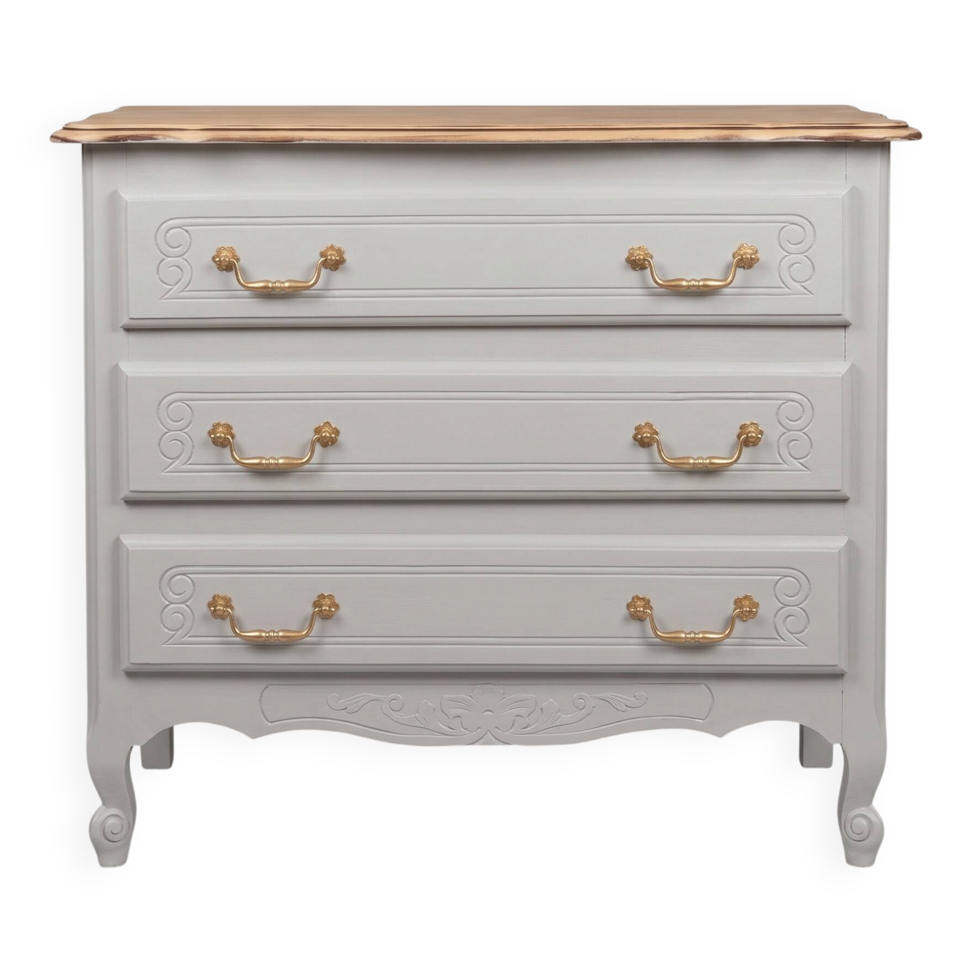 Commode bois relookée