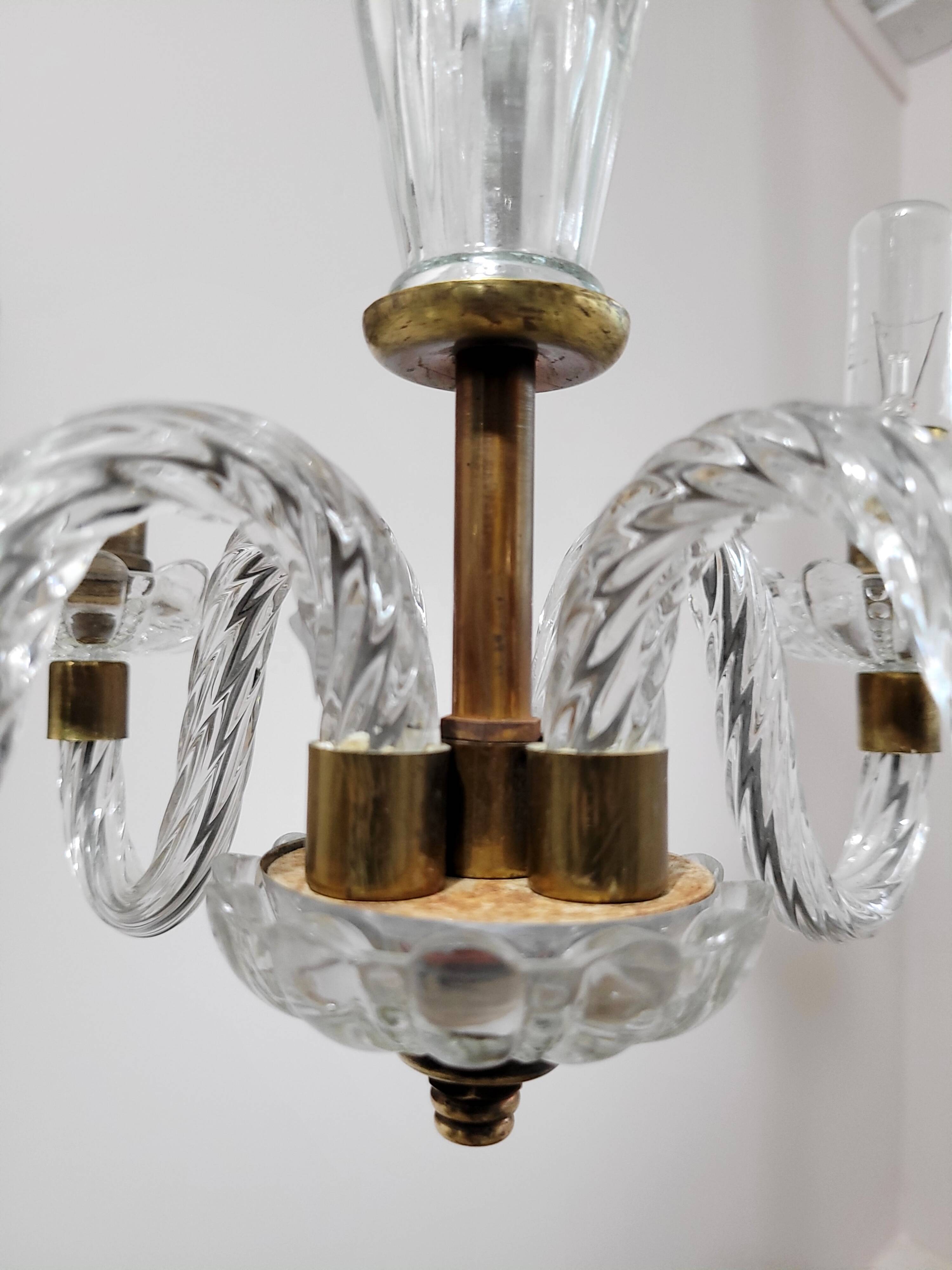 Murano style chandelier