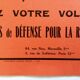 Original poster May 68 "Alert!" by "the defense committees for the republic France 1968