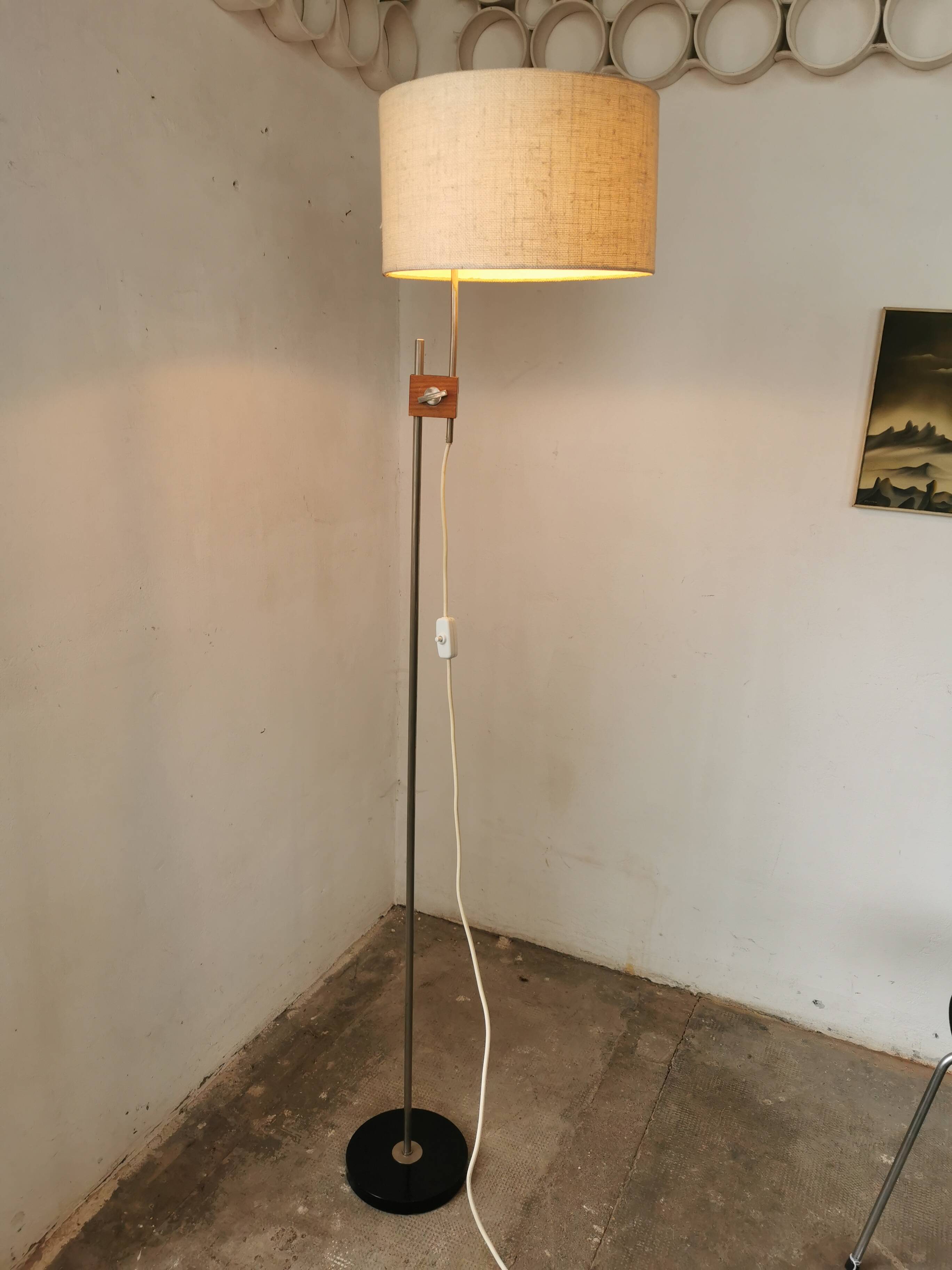 Kaiser Leuchten floor lamp from the 70s