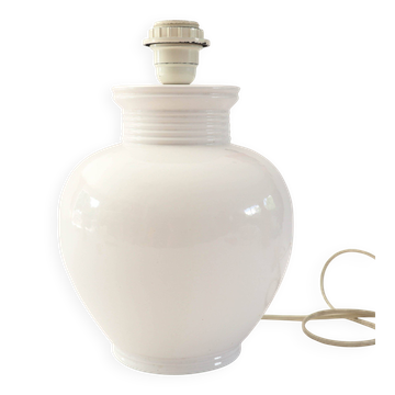 Ceramic ball lamp base, 1980
