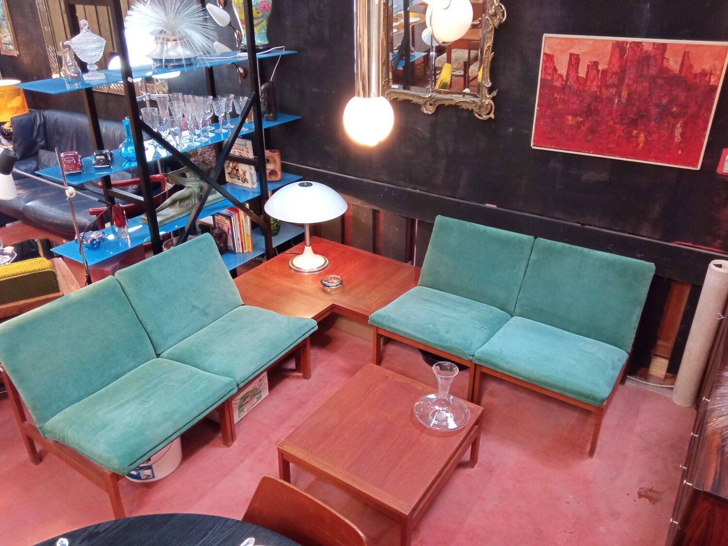 Olé Gjerlov Knudsen coffee table for France & sound