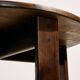 Hungarian Pine Dining Set by Mária Szedleczky, 1970s, Set of 5